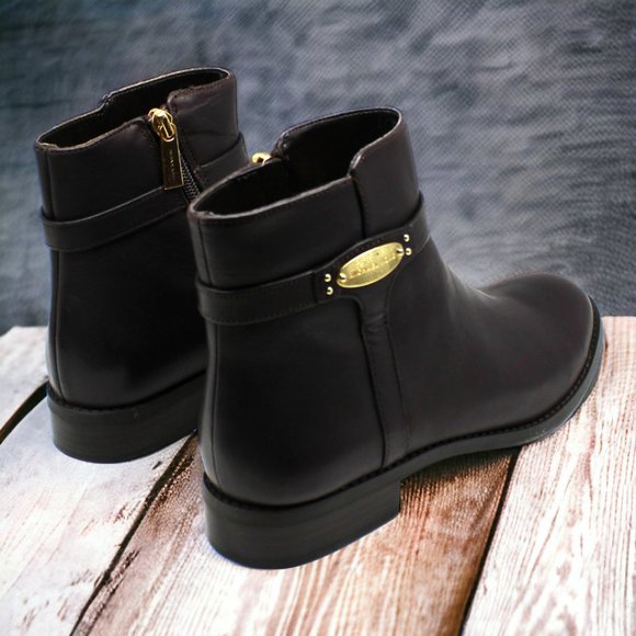 Michael Michael Kors Women's Finley Tailored Ankle Booties Women's Shoes - Picture 5 of 8